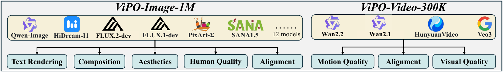 ViPO dataset overview.